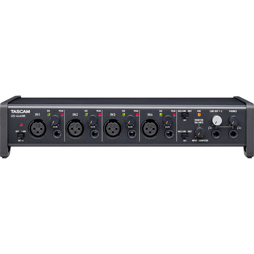 TASCAM US-4x4HR Interfaz de Audio USB-C 2.0 Audio/MIDI de 4 Canales - Imagen 3