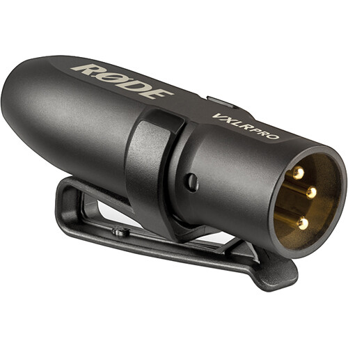 Rode VXLR Pro Adaptador TRS Hembra a XLR Macho de 3,5mm Equilibrado por Transformador con Convertidor de alimentación Fanton