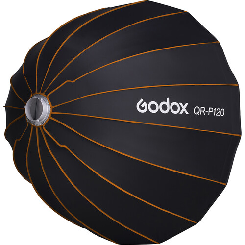 Godox QR-P120 Softbox Parabólico de Armado Rápido con Montura Bowens (120cm) - Imagen 5