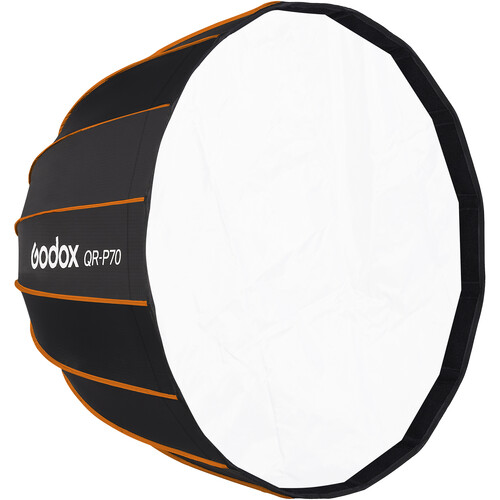 Godox QR-P70 Softbox Parabólico de Armado Rápido con Montura Bowens (70cm) - Imagen 3