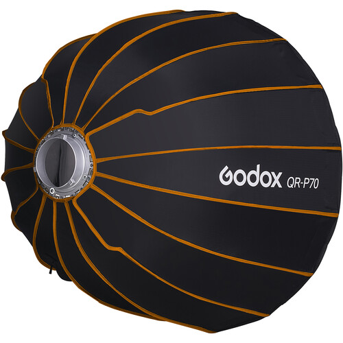 Godox QR-P70 Softbox Parabólico de Armado Rápido con Montura Bowens (70cm) - Imagen 5