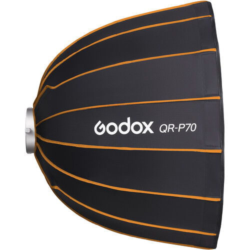 Godox QR-P70 Softbox Parabólico de Armado Rápido con Montura Bowens (70cm) - Imagen 4