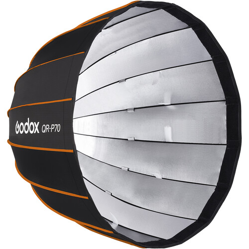 Godox QR-P70 Softbox Parabólico de Armado Rápido con Montura Bowens (70cm)
