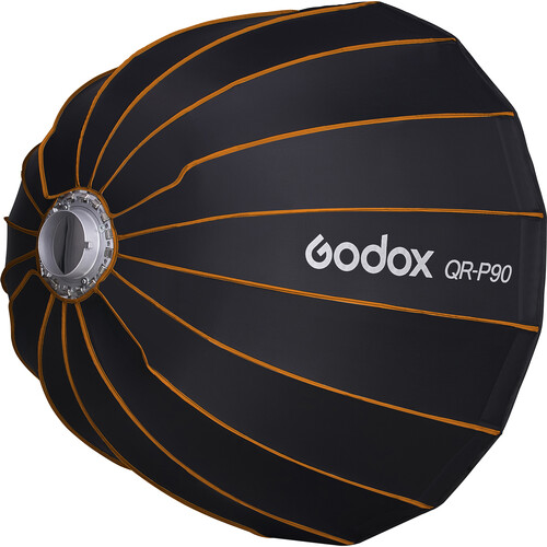 Godox QR-P90 Softbox Parabólico de Armado Rápido con Montura Bowens (90cm) - Imagen 4