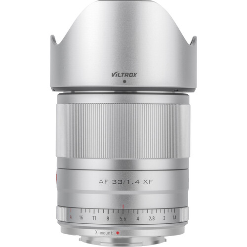 Viltrox AF 33mm f/1.4 XF Lente para FUJIFILM X (Silver)