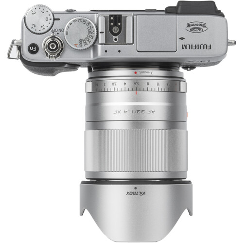 Viltrox AF 33mm f/1.4 XF Lente para FUJIFILM X (Silver) - Imagen 8