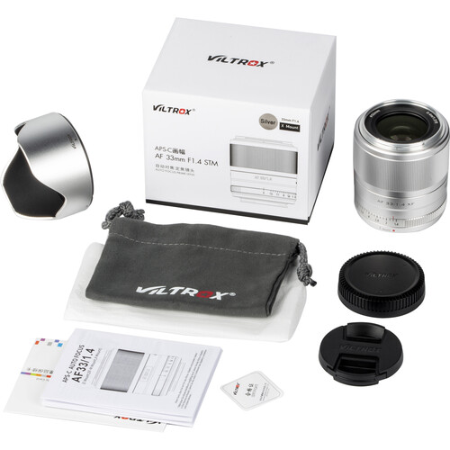 Viltrox AF 33mm f/1.4 XF Lente para FUJIFILM X (Silver) - Imagen 10