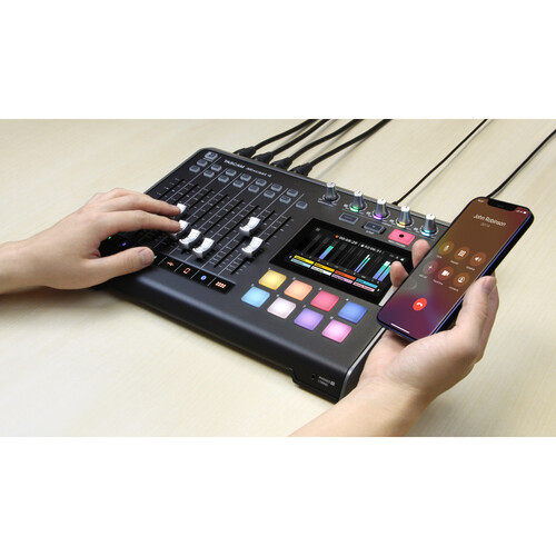 Tascam Mixcast 4 para Podcast, Mezclador, Grabador e Interfaz de Audio USB - Imagen 6