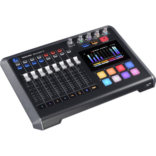 Tascam Mixcast 4 para Podcast, Mezclador, Grabador e Interfaz de Audio USB - Imagen 3
