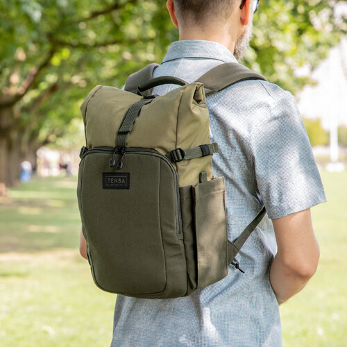 Tenba 637-731 Mochila FULTON V2 10L oliva. - Imagen 4