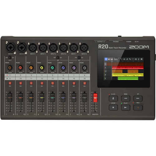 Zoom R20 Grabadora Multipistas con Pantalla Táctil - Imagen 6