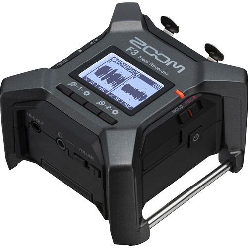 Zoom F3 Grabadora de Campo Portátil de 2 Entradas XLR y 2 Pistas - Imagen 2