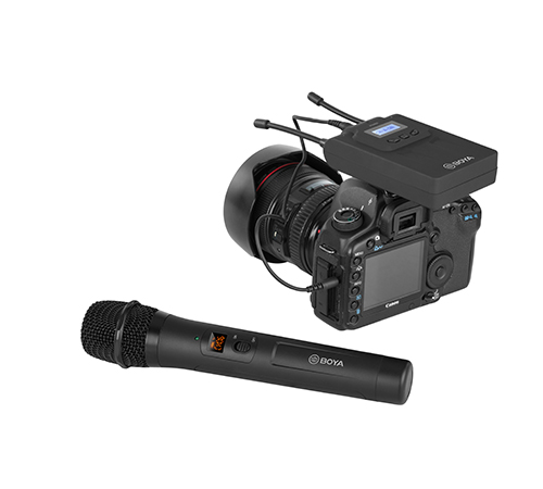 BOYA BY-WM8Pro-K3 Sistema de Micrófono Inalámbrico de Mano para Cámaras (568 a 599MHz) - Imagen 2