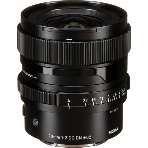 Sigma 20mm f/2 DG DN Contemporary Lente para Sony E / SG20268