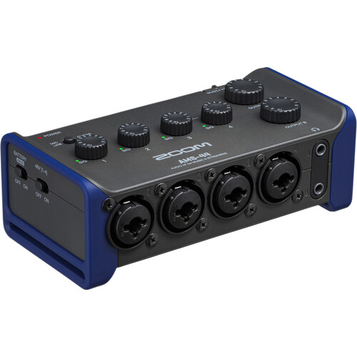 Zoom AMS-44 Interfaz de Audio USB 4×2 Para Streaming y Músicos
