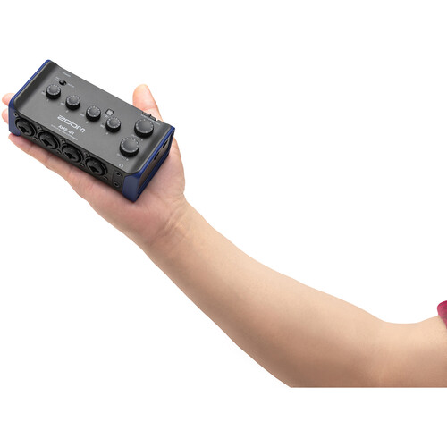 Zoom AMS-44 Interfaz de Audio USB 4×2 Para Streaming y Músicos - Imagen 7