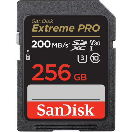 SanDisk 256GB Extreme PRO UHS-I SDXC Tarjeta de Memoria SD / SDSDXXD-256G-GN4IN
