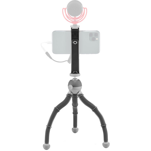 JOBY Podzilla Trípode de mesa Largo con Griptight 360 Soporte para Smarphone (Gray) / JB01732 - Imagen 2