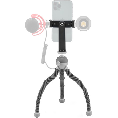 JOBY Podzilla Trípode de mesa Largo con Griptight 360 Soporte para Smarphone (Gray) / JB01732 - Imagen 10