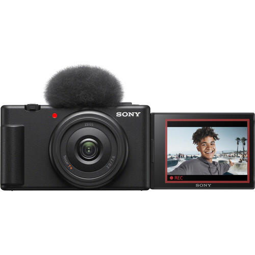 Sony ZV-1F Cámara Digital para Vlogging Creadores de Contenido / ZV1F/B