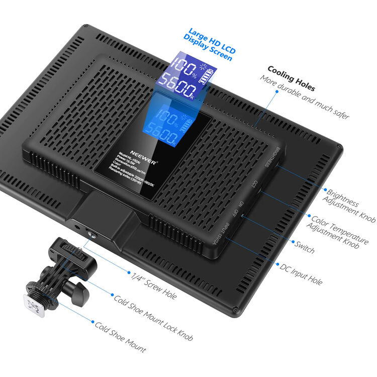 Neewer NL-192AI LUZ DE PANEL PLANO DE 40W CON SOPORTE DE LUZ / 10099293 - Imagen 4