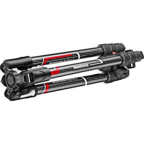 Manfrotto Befree GT Trípode de Fibra de Carbono con Cabezal de Bola 496 (Black) / MKBFRTC4GT-BH - Imagen 2