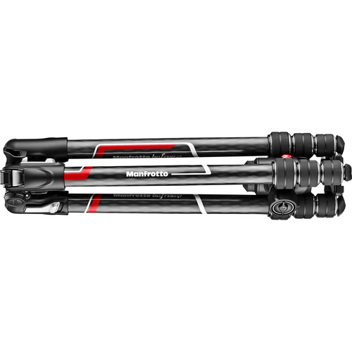 Manfrotto Befree GT Trípode de Fibra de Carbono con Cabezal de Bola 496 (Black) / MKBFRTC4GT-BH - Imagen 4
