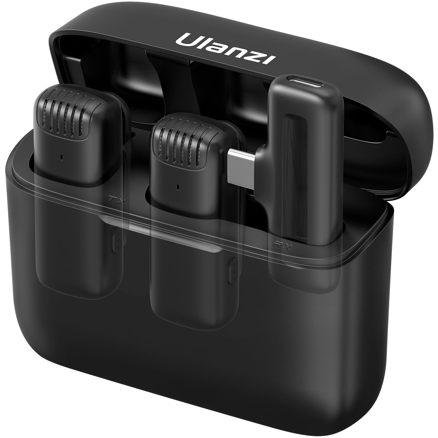 Ulanzi J12 USB-C Micrófono Doble Inalámbrico hasta 20 metros