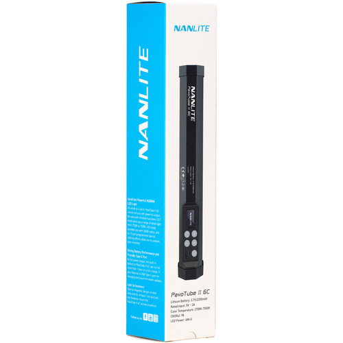 Nanlite PavoTube II 6C RGB Tubo de Luz LED (25cm) / 15-2017 - Imagen 10