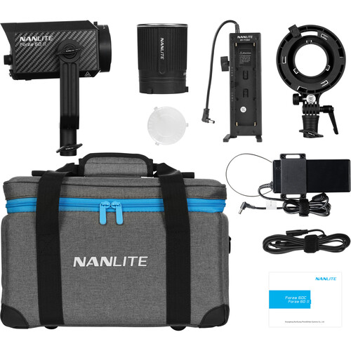 Nanlite Forza 60 II Daylight LED Monolight Montura Bowens / 12-2040 - Imagen 9