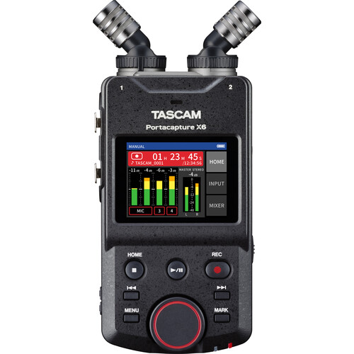 TASCAM PortaCapture X6 Grabadora de Campo Multipista de 6 Canales y 32 Bits Flotante - Imagen 4