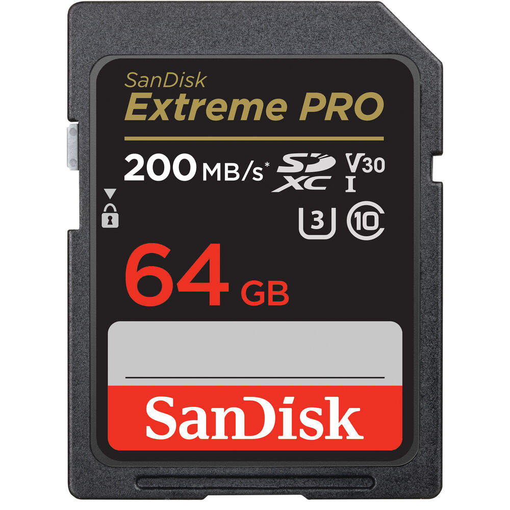 SanDisk 64GB Extreme PRO UHS-I SDXC Tarjeta de Memoria SD / SDSDXXU-064G-GN4IN