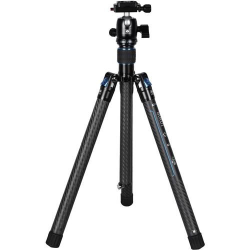 Sirui AT-125+B-00K Trípode Compacto de Fibra de Carbono con Rótula B-00K (Traveler X-1)