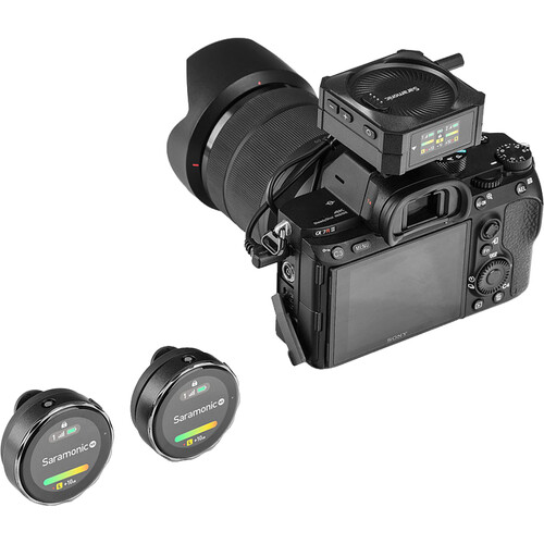 Saramonic Blinkme B2 Micrófono Inalámbrico Doble con Grabadora - Imagen 5