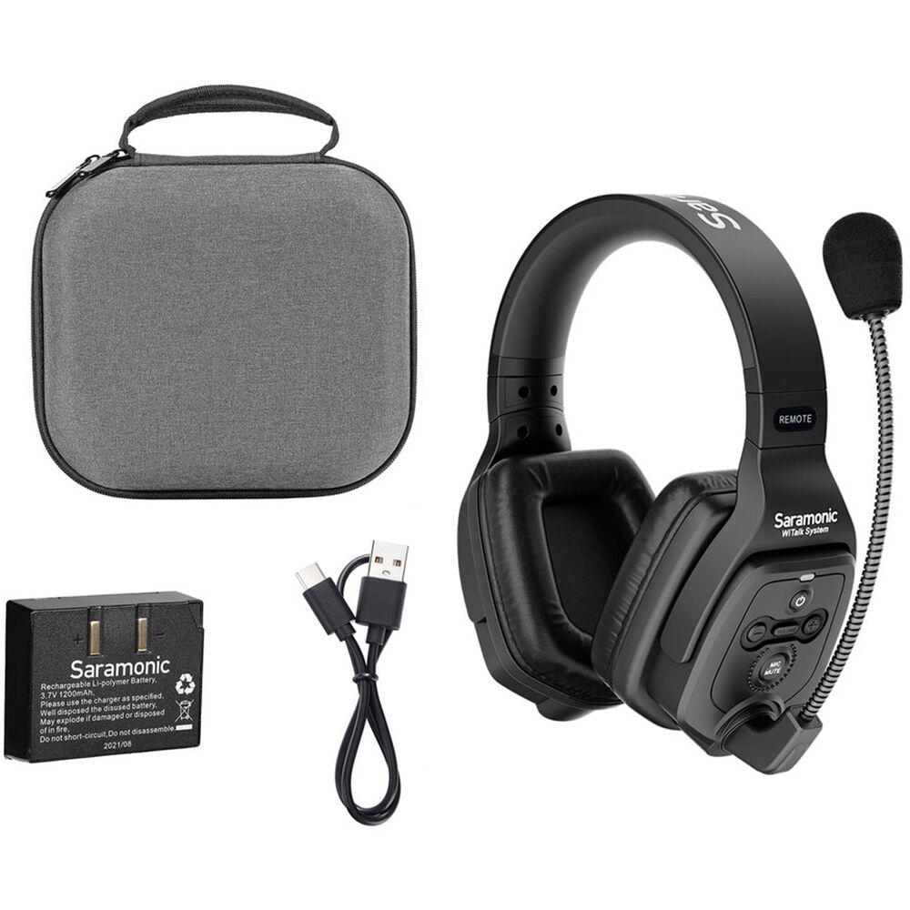 Saramonic WiTalk DRH Intercomunicador Dual-Ear Master - Imagen 10