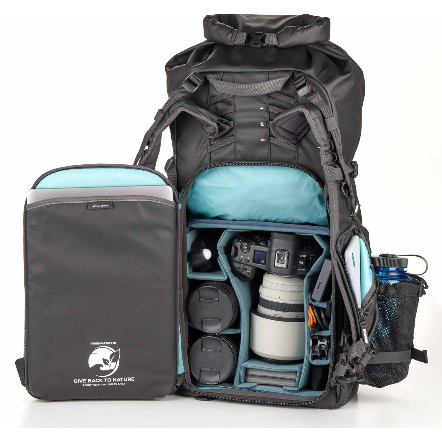 SHIMODA MOCHILA ACTION V2 X50 STARTER KIT NEGRA / 520-139 - Imagen 3