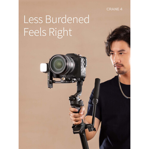 Zhiyun CRANE 4 Gimbal Estabilizador de Mano de 3 Ejes / ZY10032 - Imagen 5