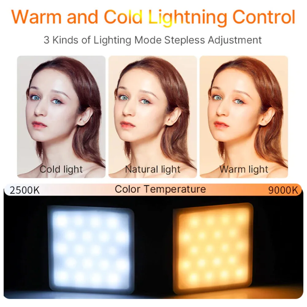 Ulanzi VL49 RGB PRO Led Multicolor con Batería Recargable de 2500mAh (T° de 2500K a 9000K) - Imagen 4