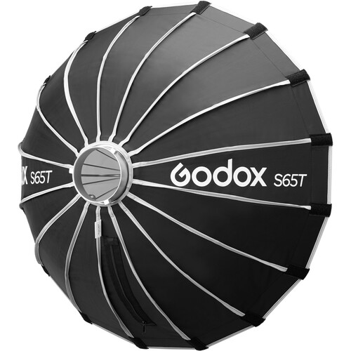 Godox S65T Softbox Parabolico tipo Sombrilla de Armado Rápido (65cm)