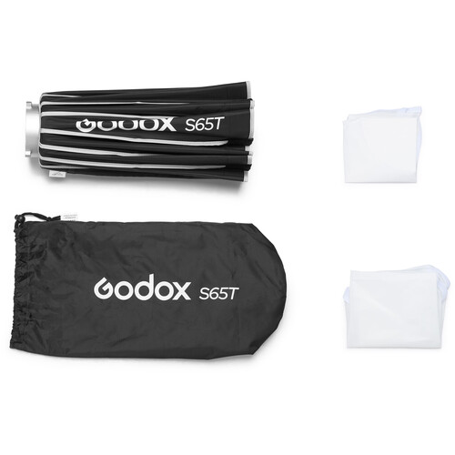 Godox S65T Softbox Parabolico tipo Sombrilla de Armado Rápido (65cm) - Imagen 8