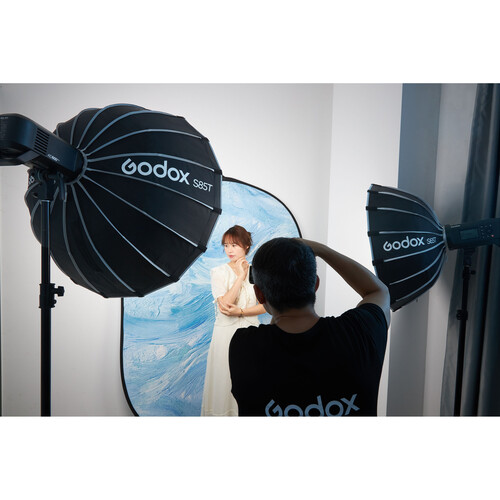 Godox S85T Softbox Parabolico tipo Sombrilla de Armado Rápido (85cm) - Imagen 10