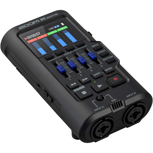 Zoom R4 MultiTrak Grabadora de Señal Flotante de 32-Bit con Rebote Estéreo - Imagen 3