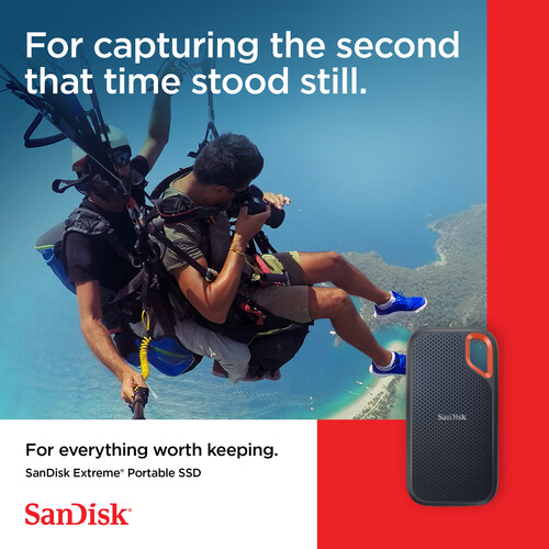 SanDisk Extreme V2 4TB Disco Duro Portable SSD 1050MB/s / SDSSDE61-4T00-G25 - Imagen 6
