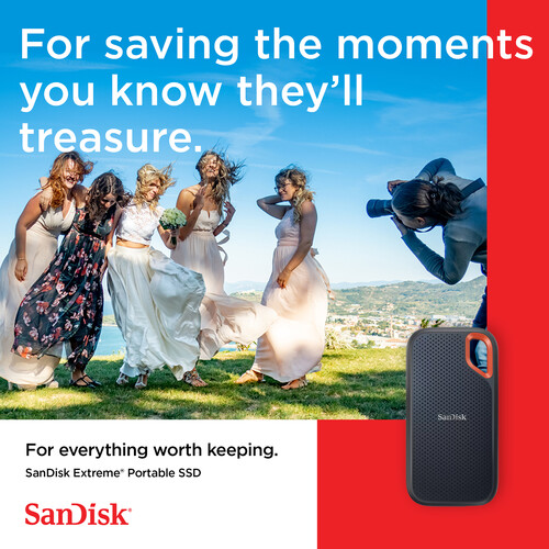 SanDisk Extreme V2 4TB Disco Duro Portable SSD 1050MB/s / SDSSDE61-4T00-G25 - Imagen 7