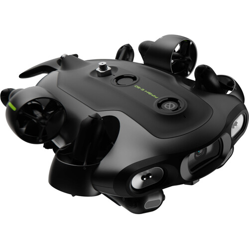 QYSEA FIFISH E-GO E-E200A ROV Submarino con IA Brazo Robótico con Pinza y Estación de Carga Portátil (Cable de 200m) - Imagen 4