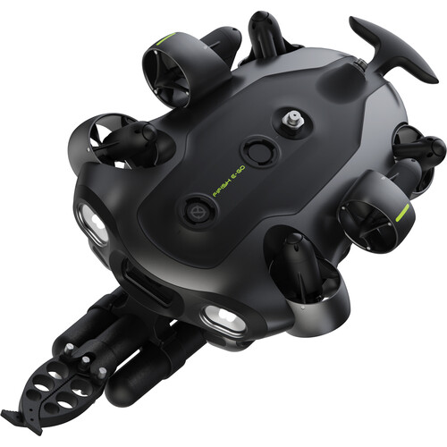 QYSEA FIFISH E-GO E-E200A ROV Submarino con IA Brazo Robótico 4 Baterías Estación de Carga y Maleta (Cable de 200m) - Imagen 10