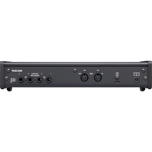 TASCAM US-4x4HR Interfaz de Audio USB-C 2.0 Audio/MIDI de 4 Canales - Imagen 2