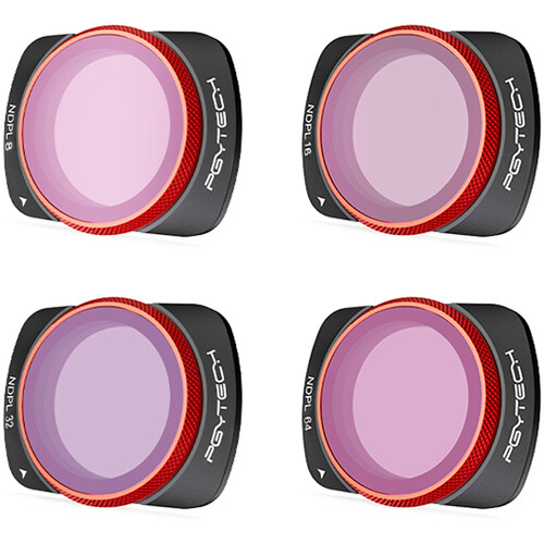 PGYTECH Kit Filtros ND/PL para DJI Osmo Pocket 3 / P-47B-015