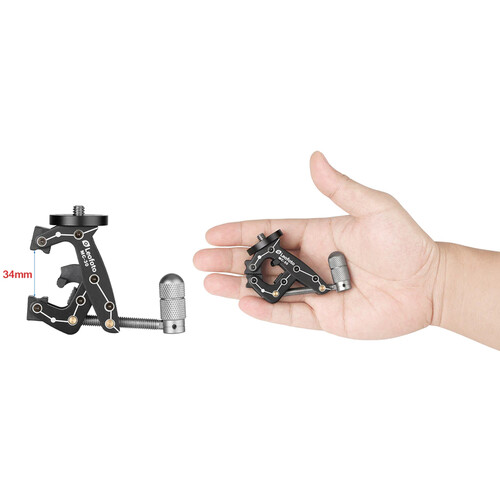 Leofoto MC-30 Clamp Mount Soporte de Abrazadera para Smartphone / Cámara de 1,3" - Imagen 9