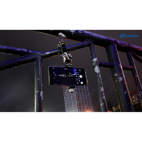 Leofoto MC-30 Clamp Mount Soporte de Abrazadera para Smartphone / Cámara de 1,3" - Imagen 8